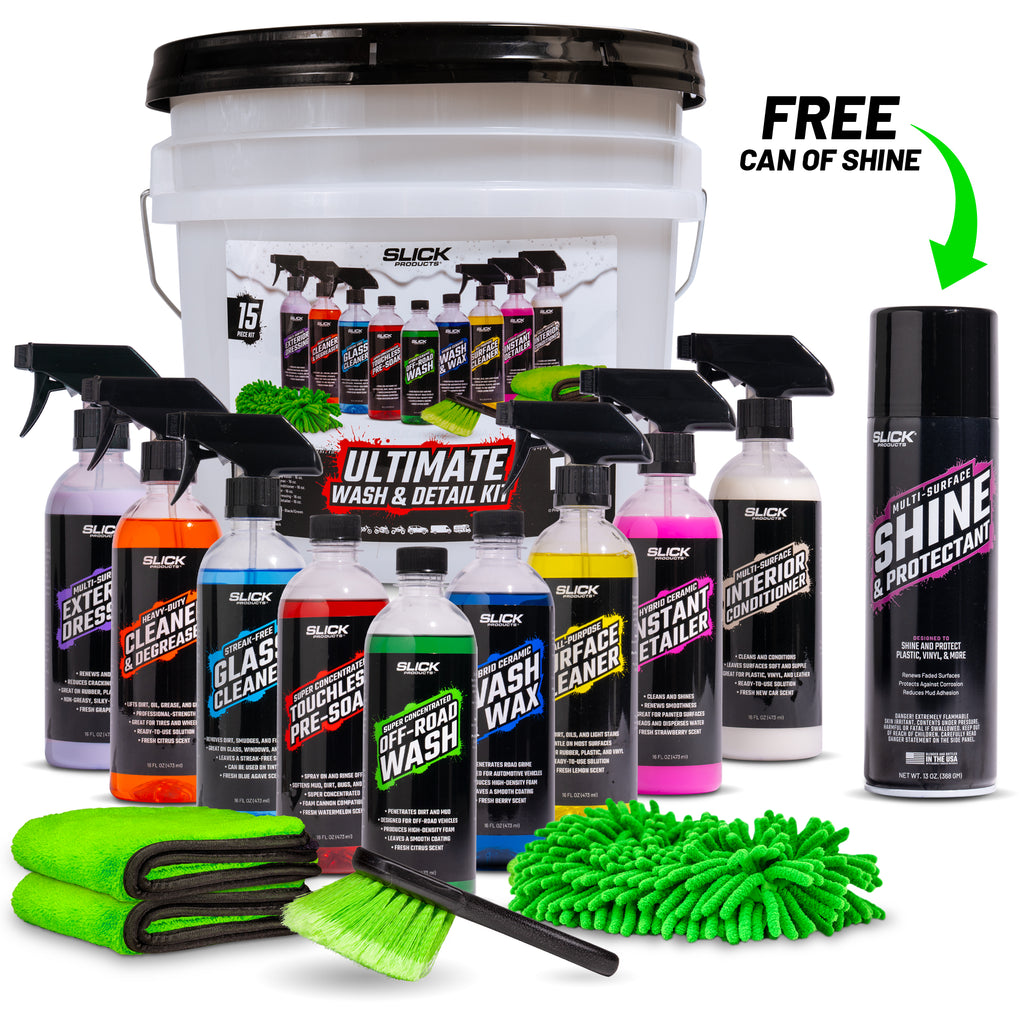 Ultimate Wash & Detail Kit + Free Shine